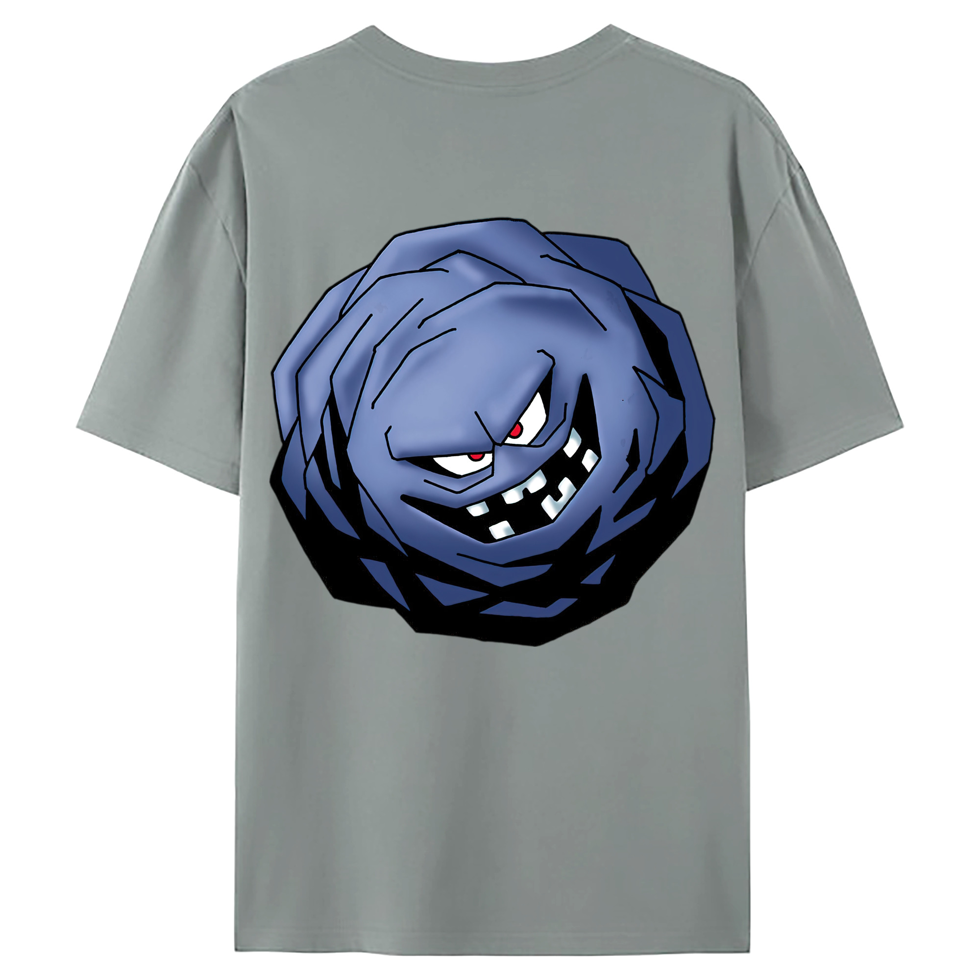 （画像用） ドラゴンクエスト Doragon Kuesuto Dragon Quest 綿100％ メンズ半袖Tシャツ（バックプリント） 通気性